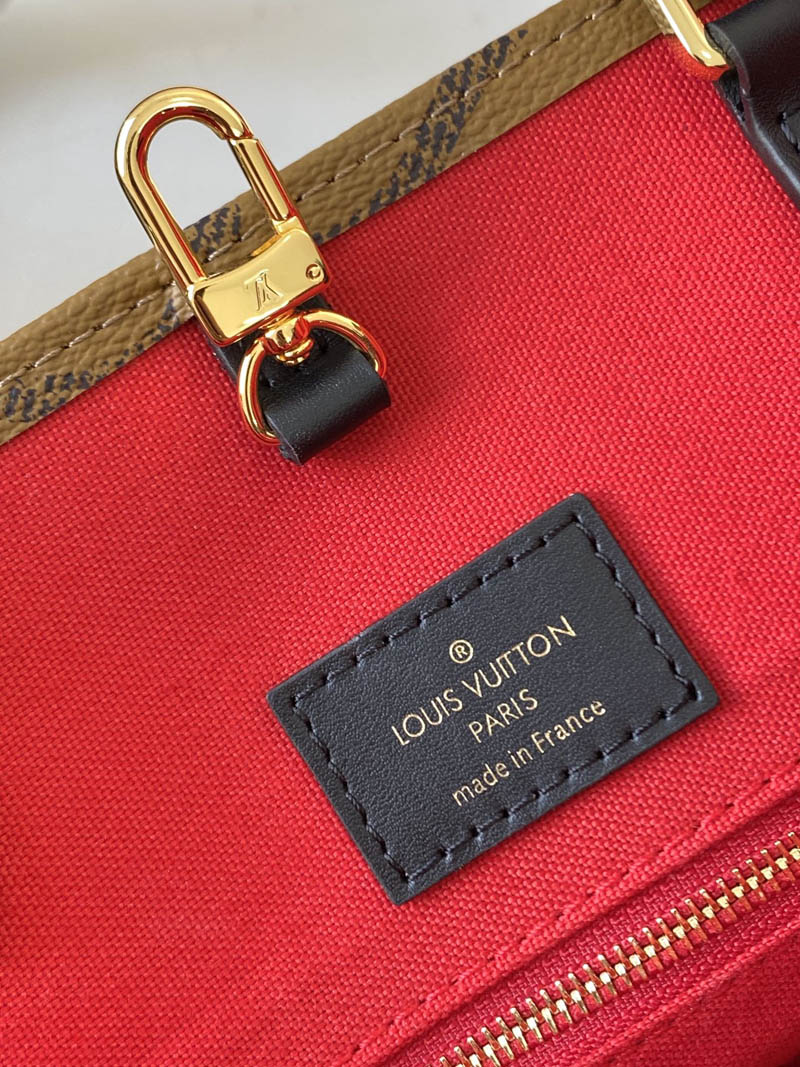 Louis Vuitton On The Go MM Tote Bag 35cm Brown – product image 10