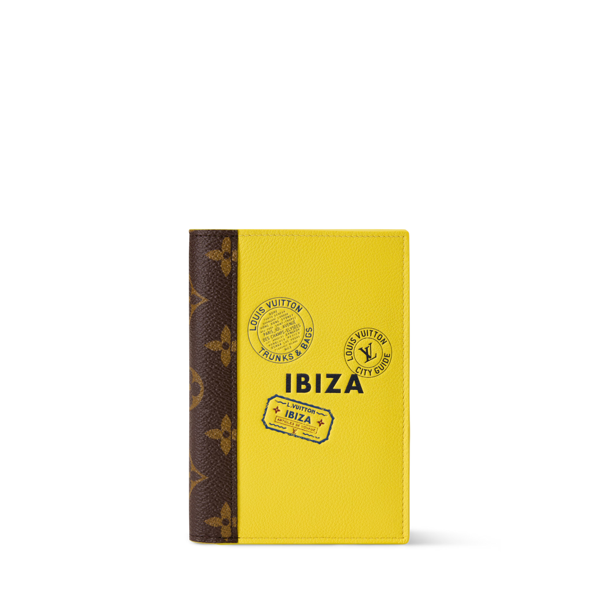 Women's Passport Cover City Guide Cowhide Leather Travel Wallet M28496