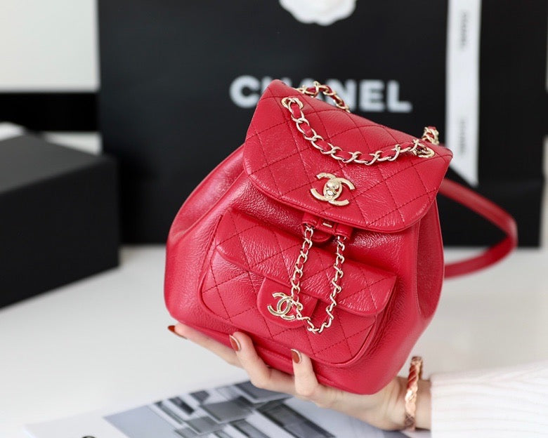 Chanel Backpack 18cm Red – product image 9