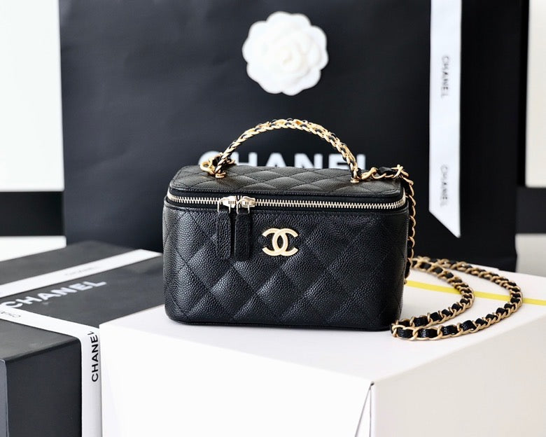 Chanel Small Vanity Bag 17cm Black – product image 9
