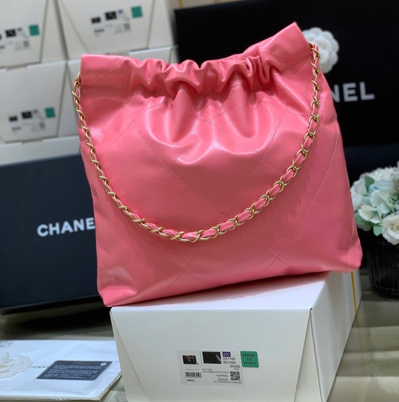 Chanel 22 Large Handbag 37cm Pink – product image 8
