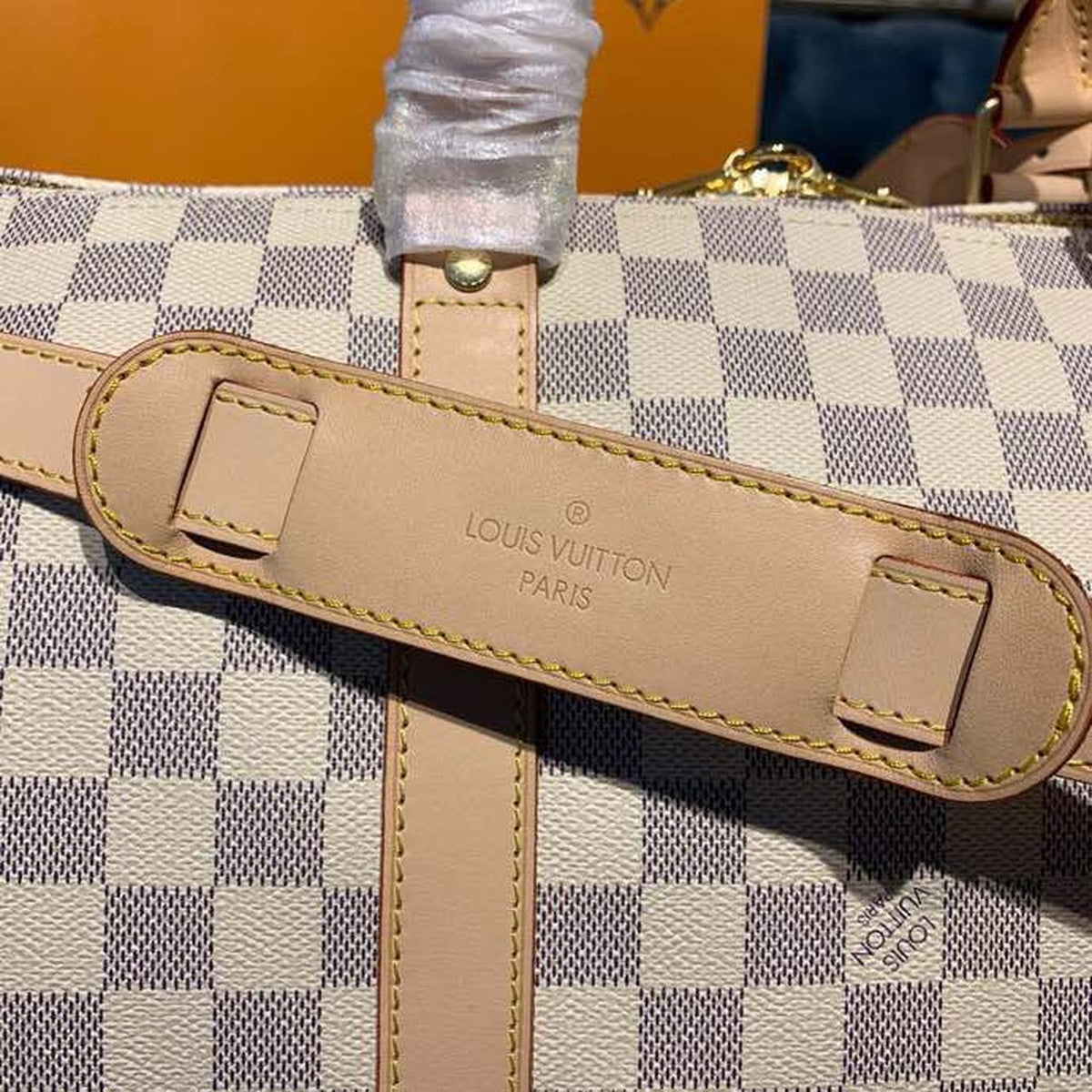 Louis Vuitton Keepall Bandoulire 55cm Damier Azur Canvas Spring/Summer Collection N41429 Azur – product image 19