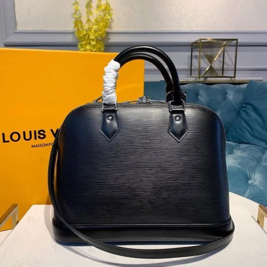 Alma PM Bag 32CM Epi Leather M40302 Black