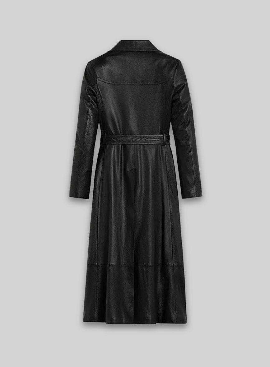 Jacketcart Alpine Leather Long Coat