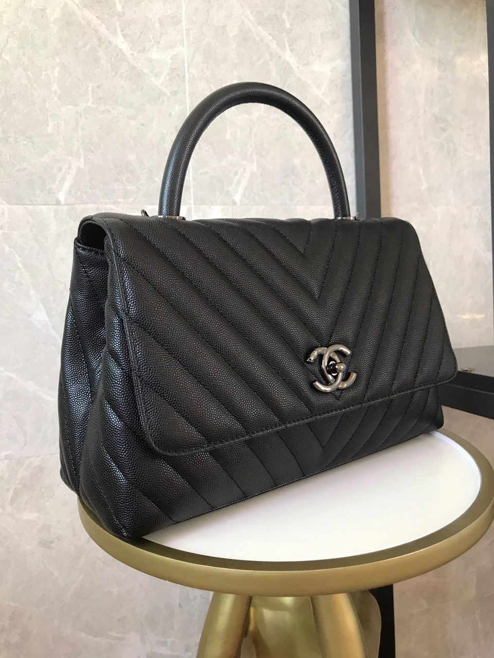 Chanel Maxi Flap Bag 29 cm Black – product image 7