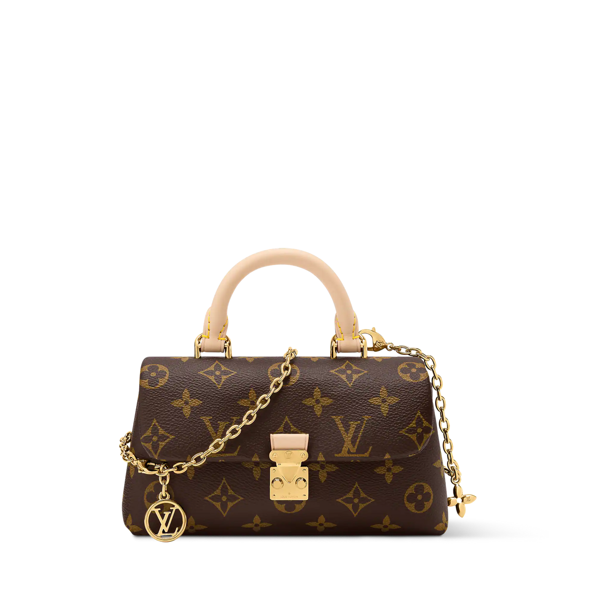 Women's Nano Madeleine Sweet Lavender Monogram Empreinte Leather Bag M29380