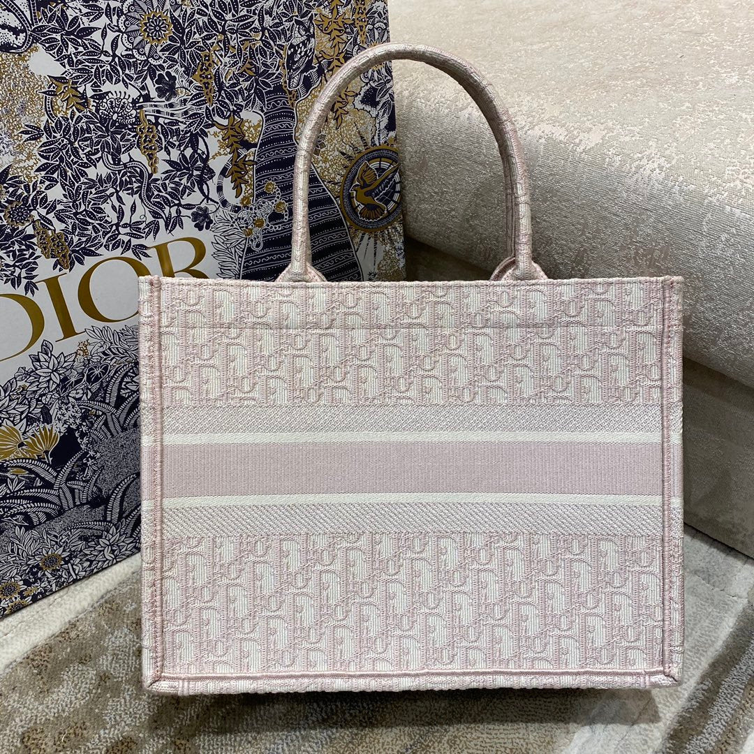 Christian Dior Medium Book Tote Bag 36cm Light Pink – product image 8