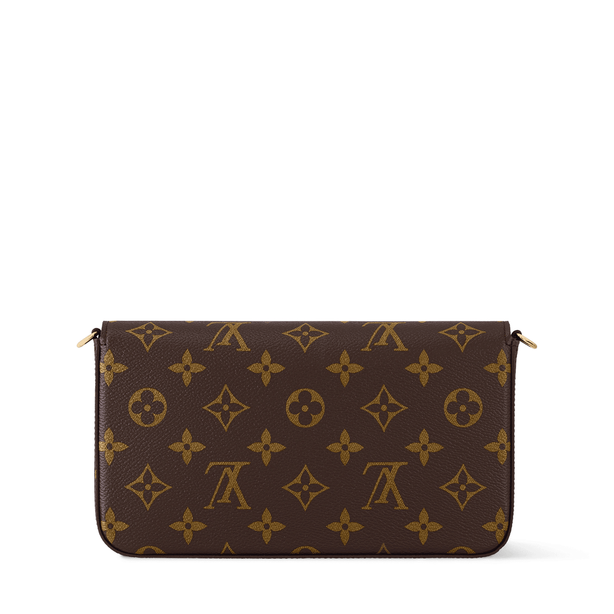 Women's Pochette Félicie Monogram Fuchsia Crossbody Bag