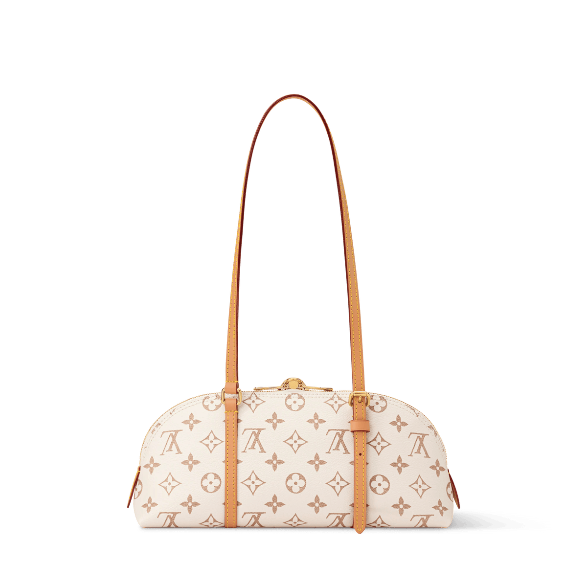Women's Squire East-West Monogram Dune Canvas Shoulder Bag - JC