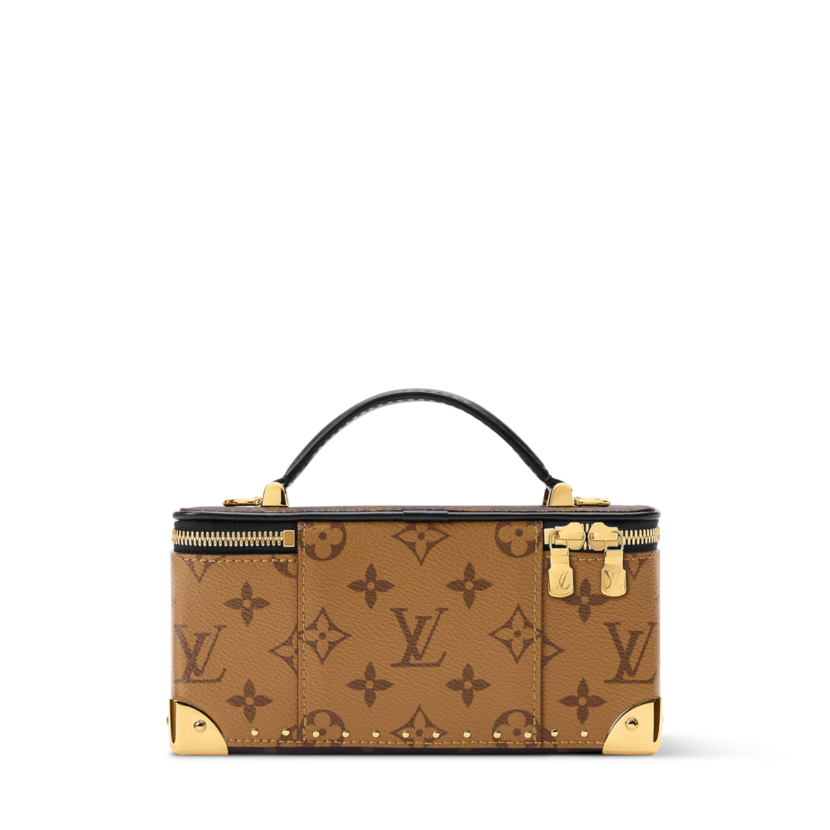 Vanity Pouch Trunk Nano Bag Monogram Reverse Gold-Toned Hardware