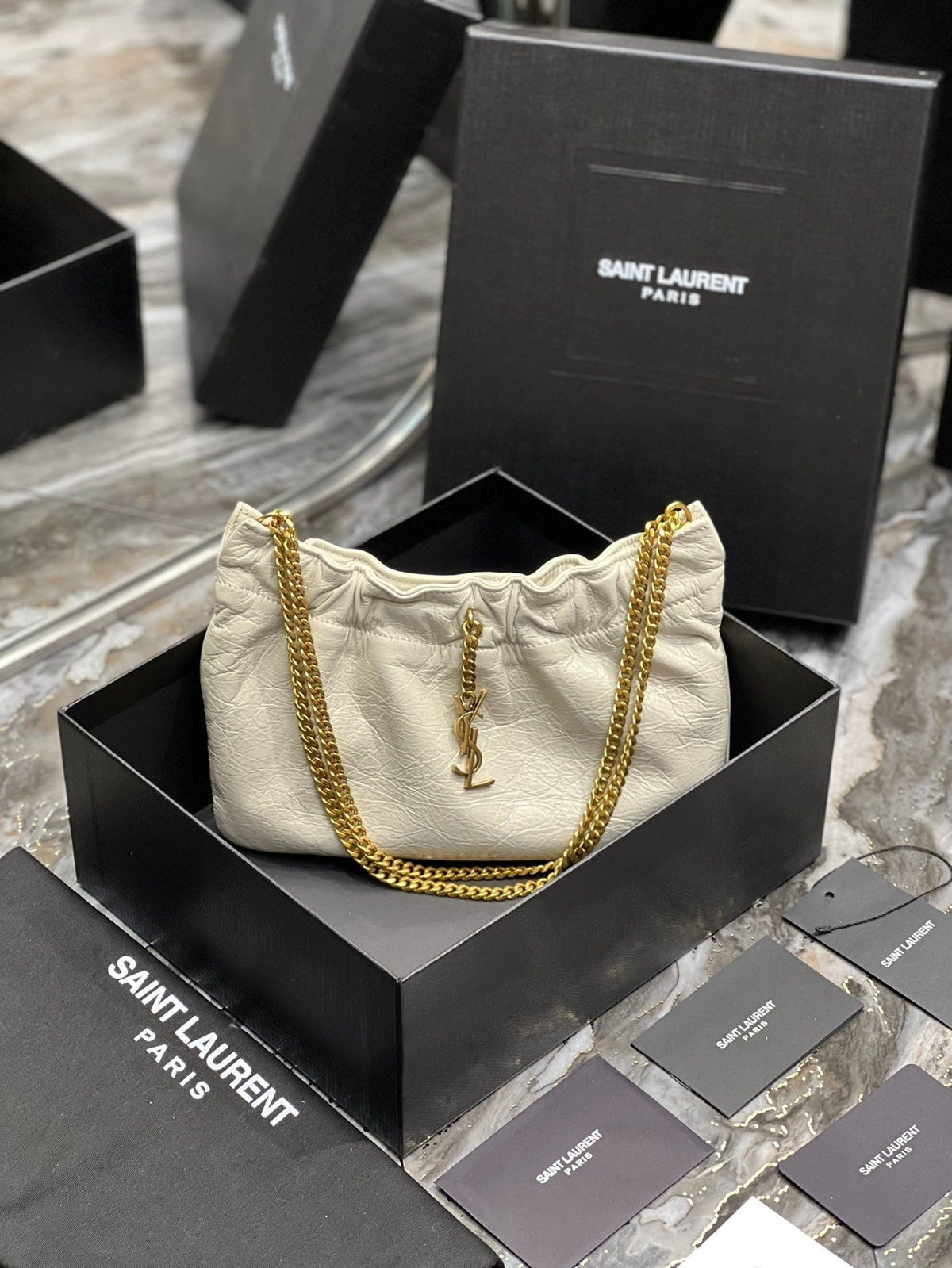 Saint Laurent Paris Mini Bag With Gold Hardware 24cm – product image 1