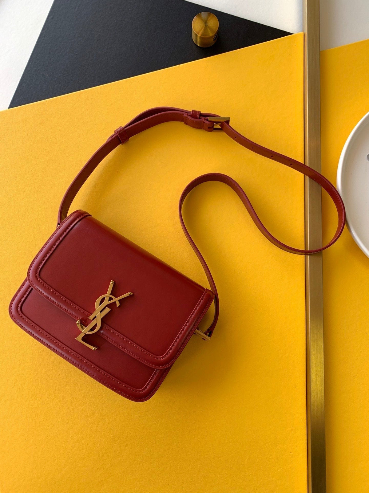 Saint Laurent Solferino Small Satchel With Gold Hardware 19cm – product image 1