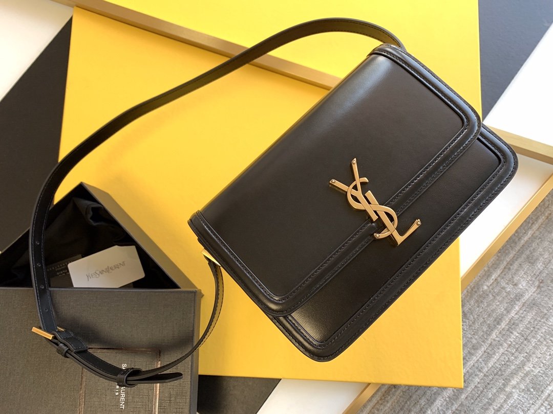 Saint Laurent Solferino Medium Satchel With Gold Hardware 23cm – product image 1