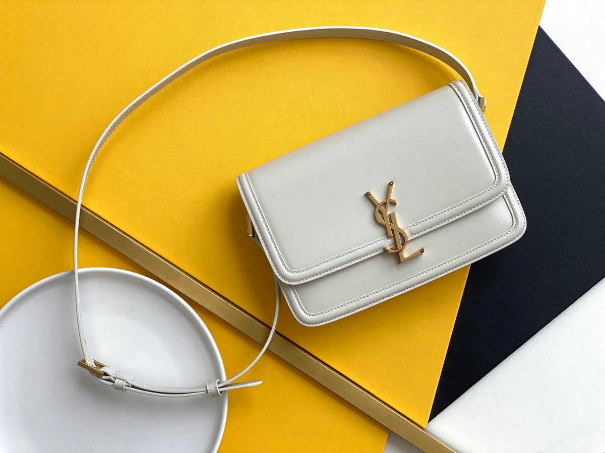 Solferino Medium Satchel With Gold Hardware 23cm