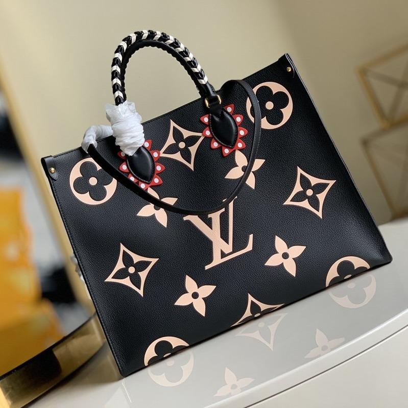 Crafty Onthego GM 41 Noir Monogram Canvas