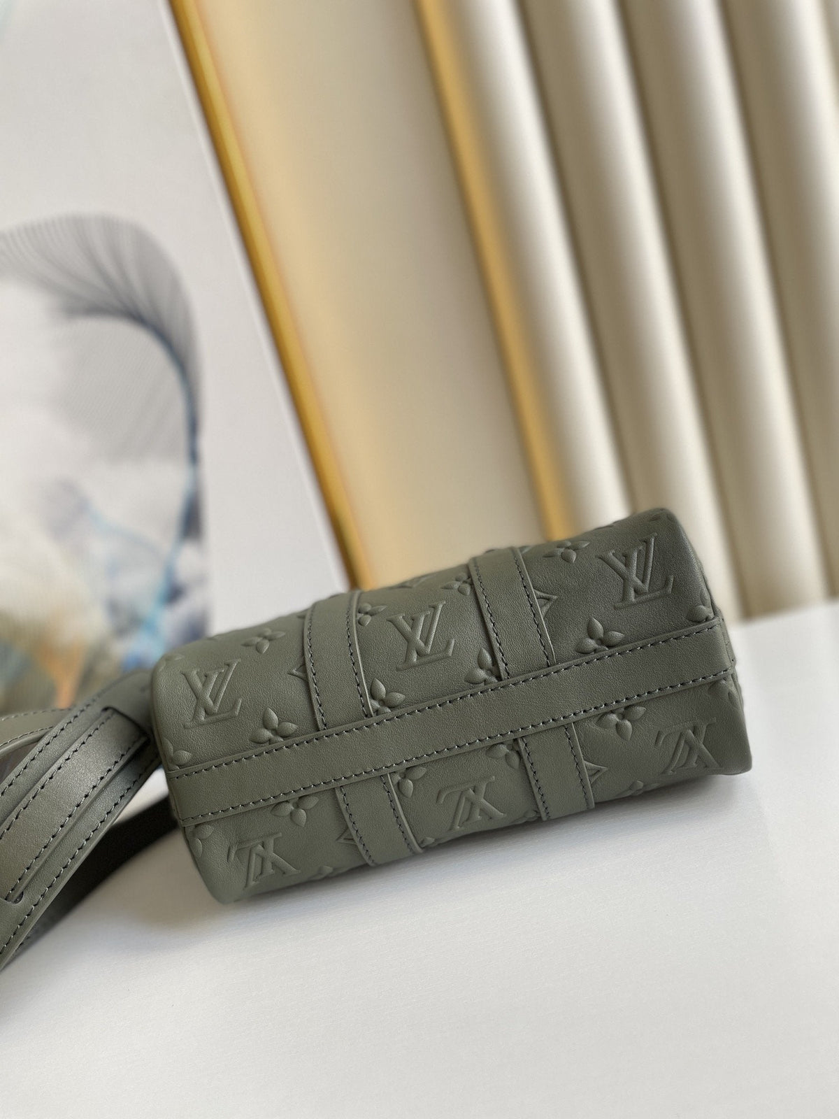 Keepall XS 21CM Khaki Monogram Seal