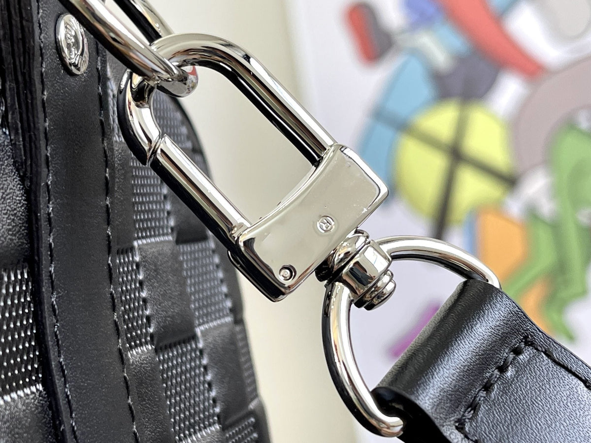 Keepall 45 Bandoulière Black Empreinte Infini