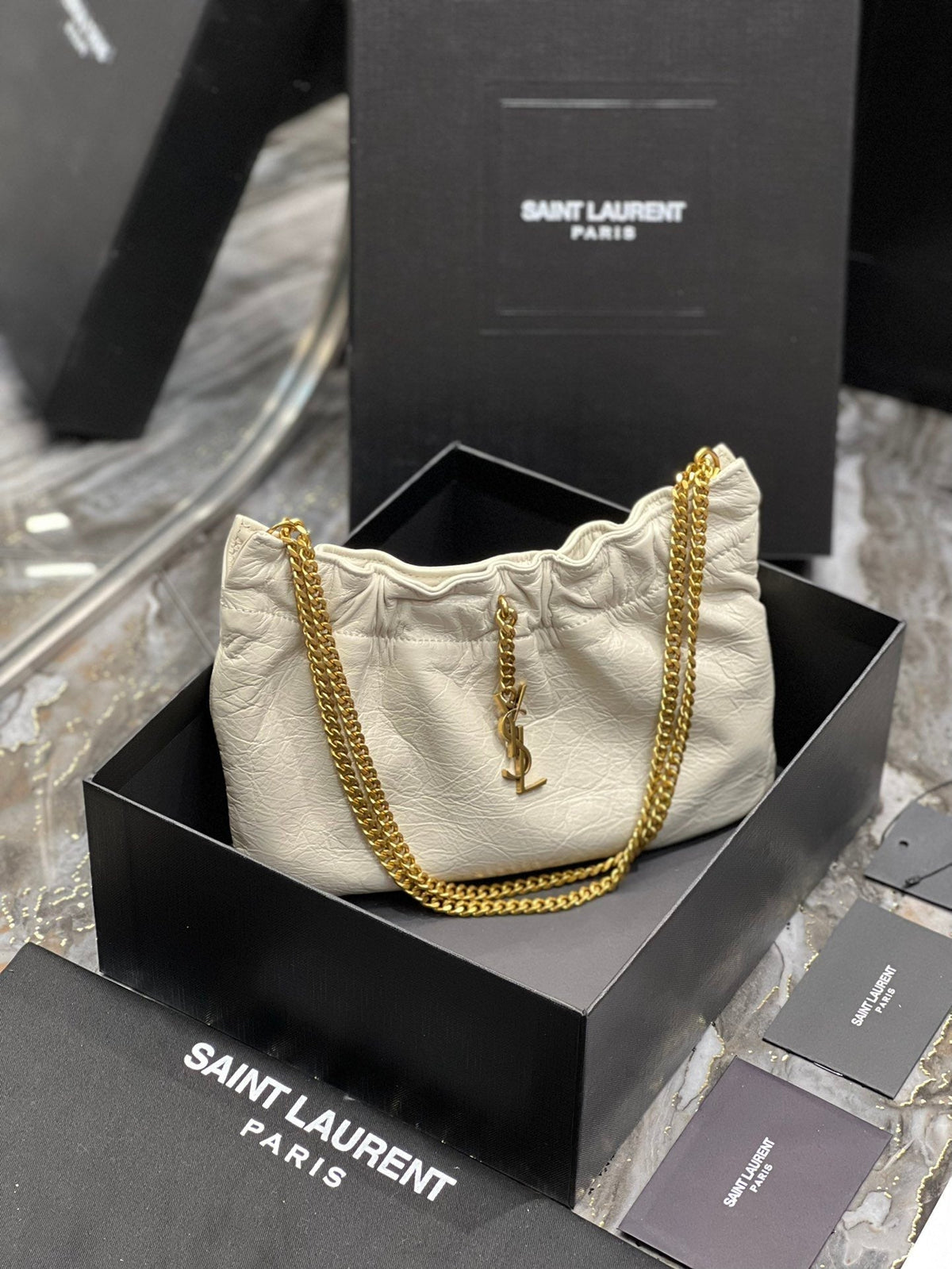 Saint Laurent Paris Mini Bag With Gold Hardware 24cm – product image 2