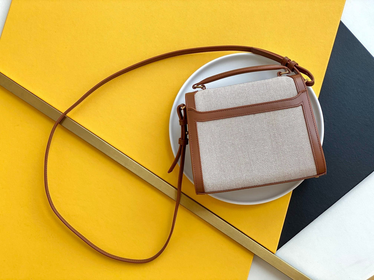 Saint Laurent Cassandra Mini Top Handle Bag With Gold Hardware 20cm – product image 2