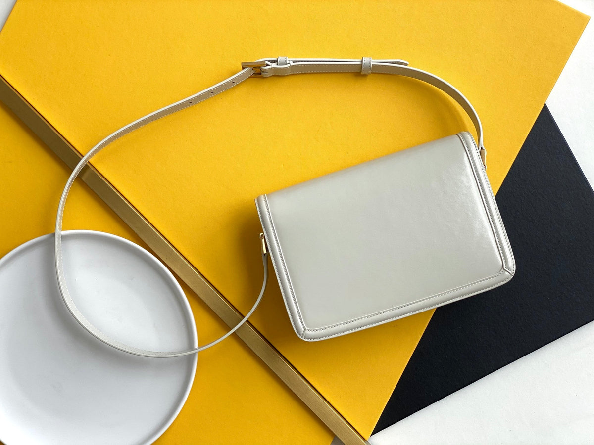 Solferino Medium Satchel With Gold Hardware 23cm