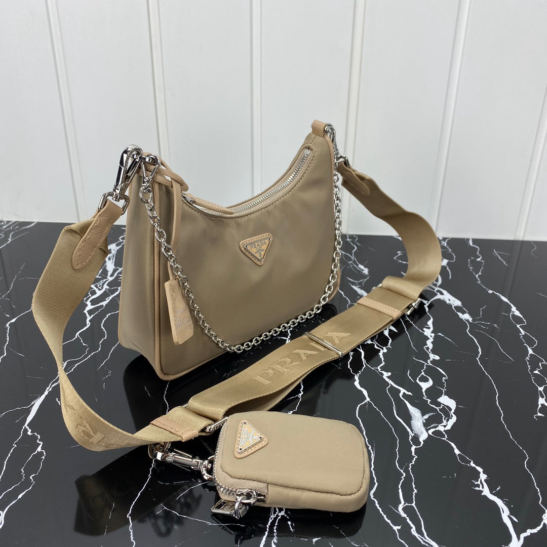 Pra Hobo 22 Bag in Flax Yellow Re-nylon