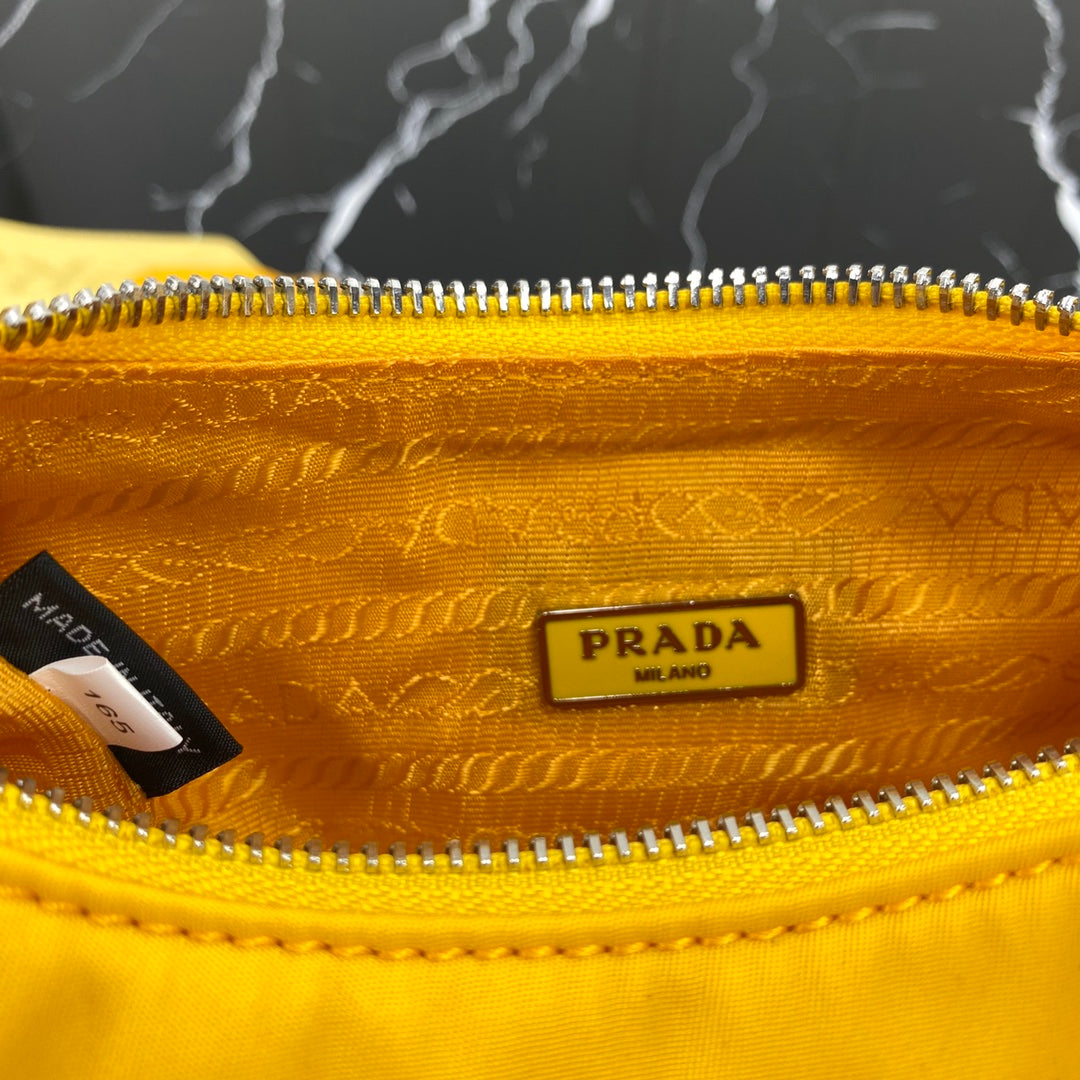 Pra Hobo 22 Bag in Amber Yellow Re-nylon