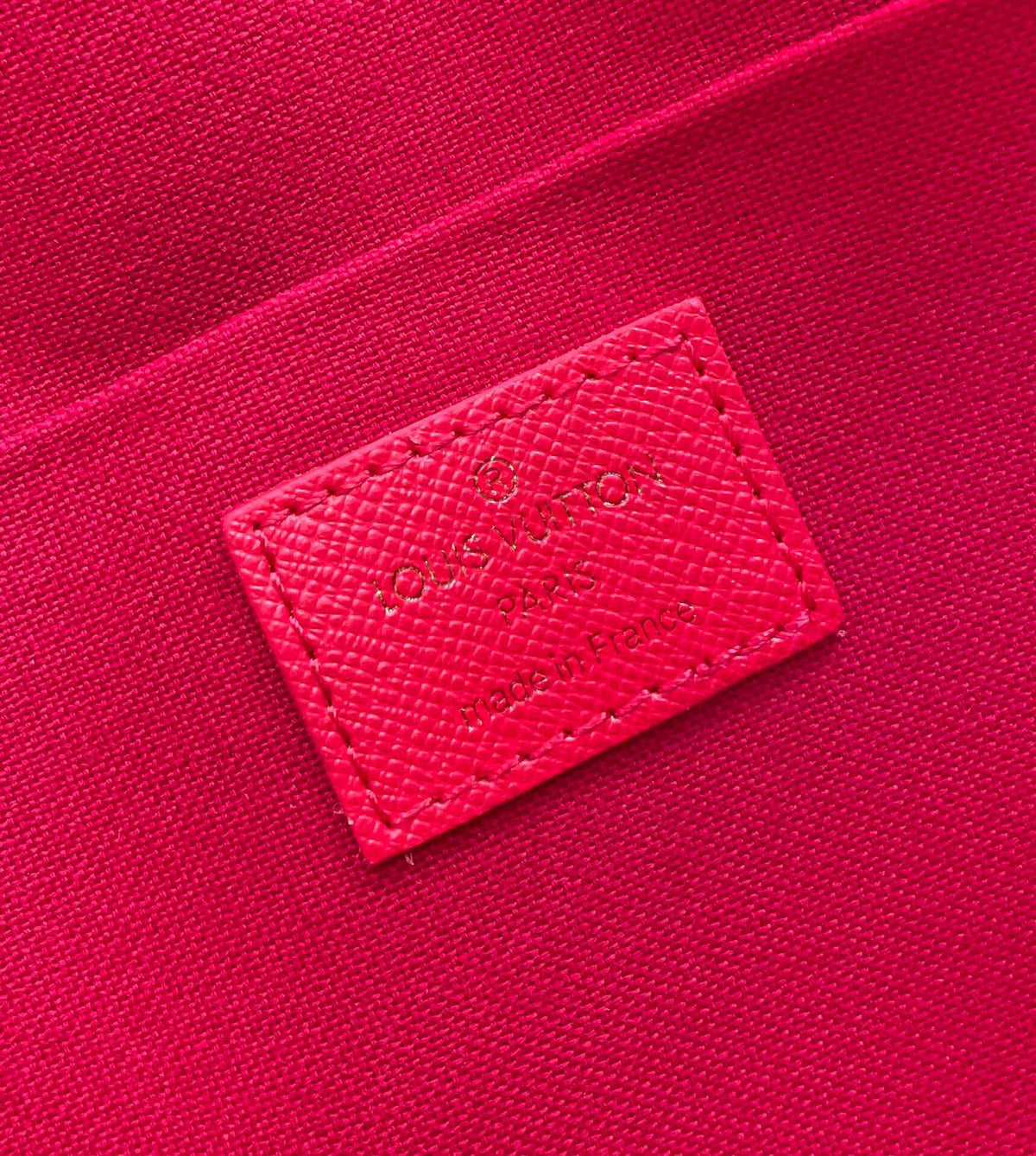 Félicie Pochette 21 in Brown Damier Ebene Coated Canvas Gold Hardware