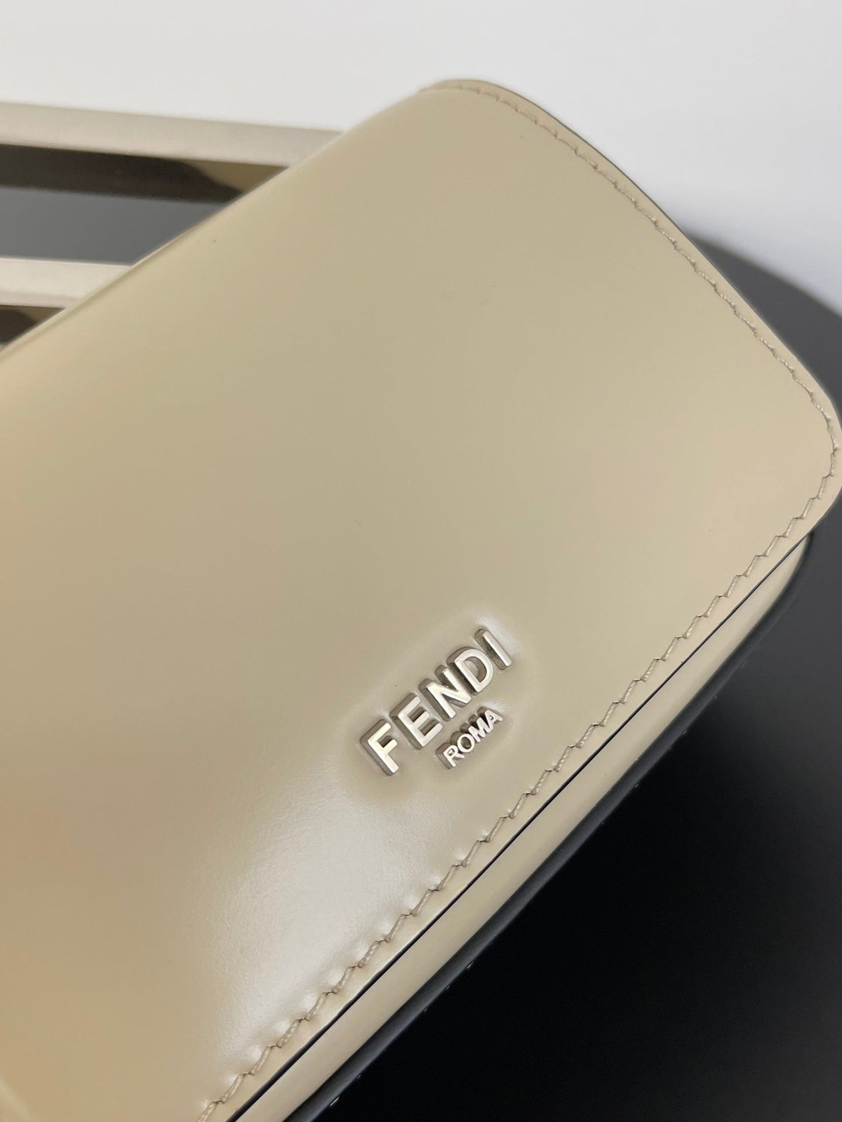 Mini First Sight 13 Bag in Tan Brown Calfskin with Silver Hardware