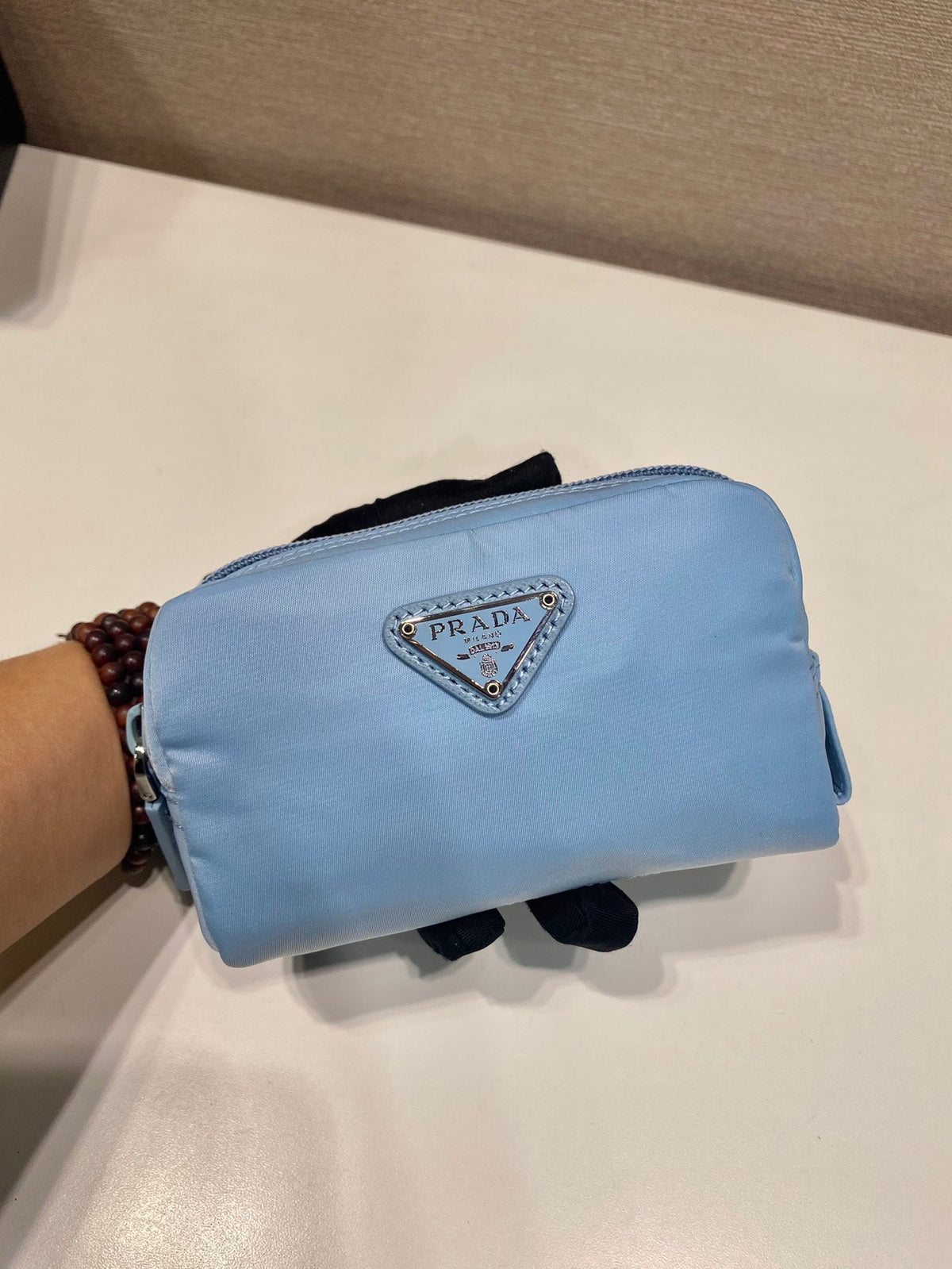 Pra Clutch 12 in Cerulean Blue Re-nylon
