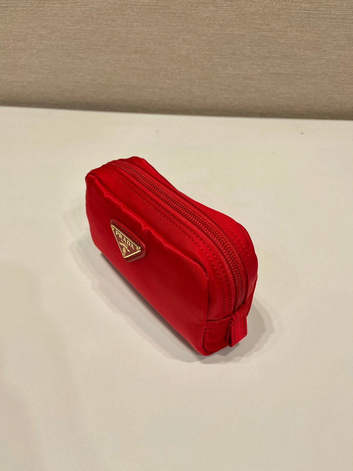 Clutch 12 in Passion Red Re-nylon