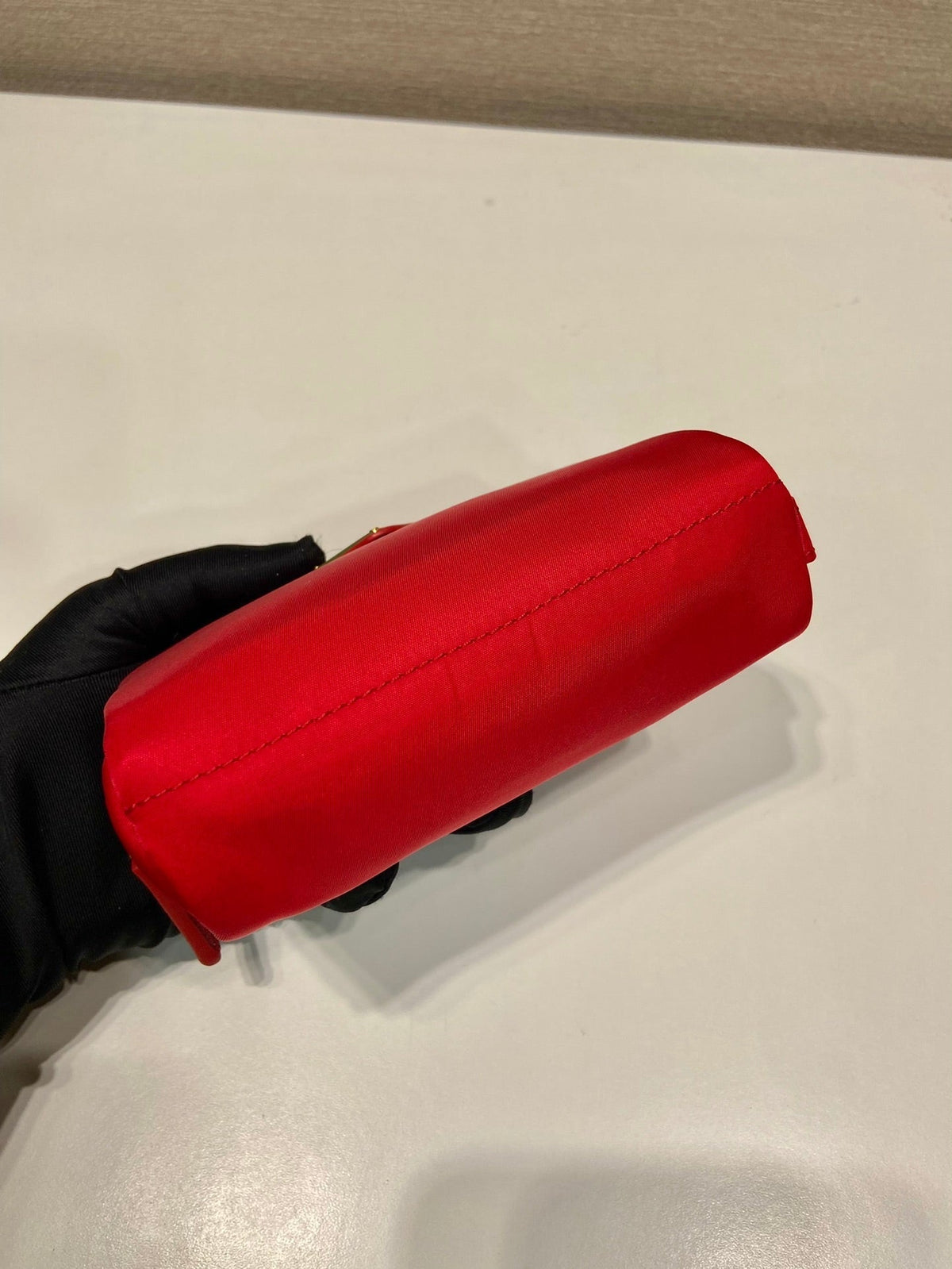 Clutch 12 in Passion Red Re-nylon