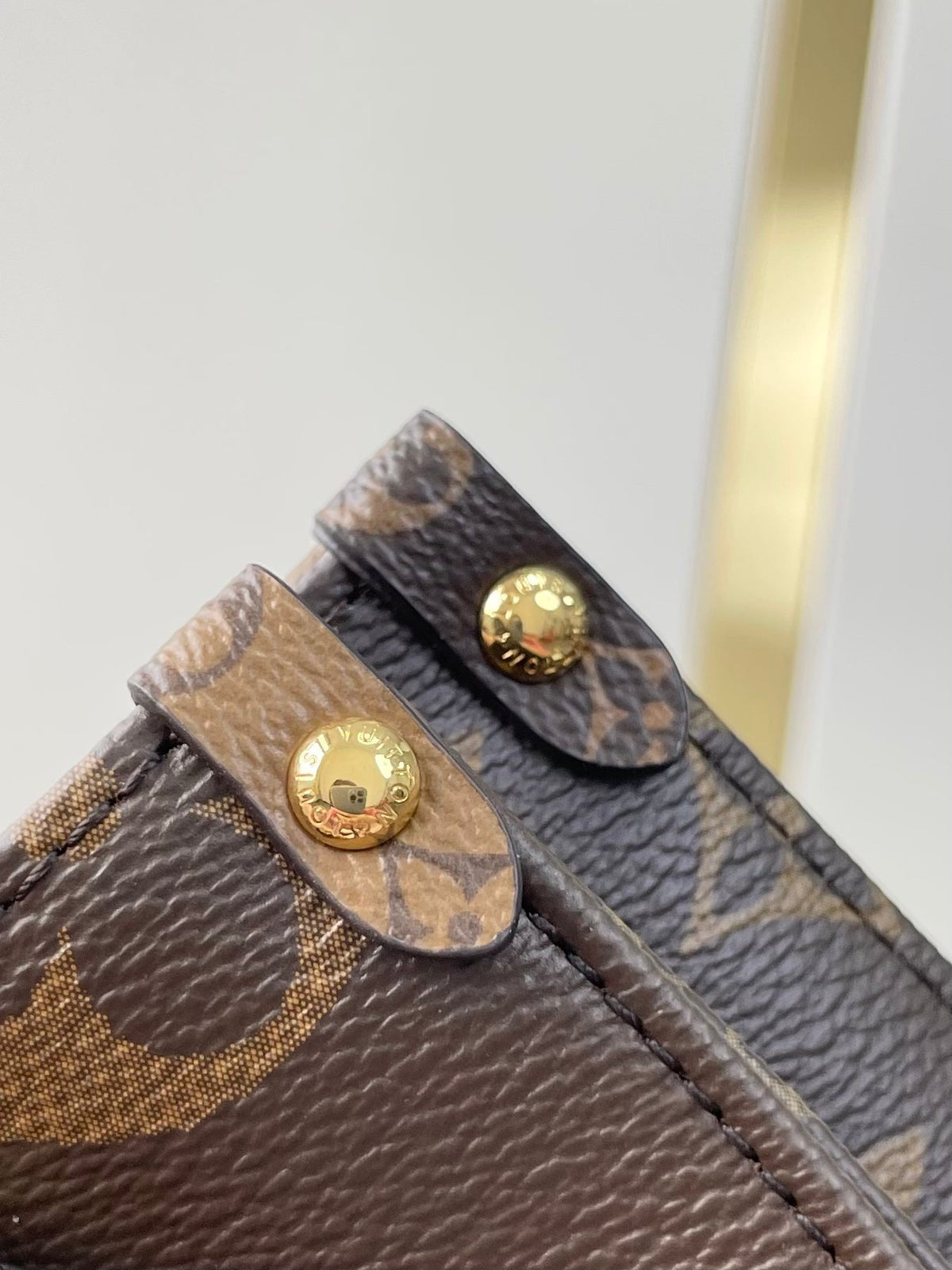 Onthego BB 18 in Brown Monogram and Monogram Reverse Canvas
