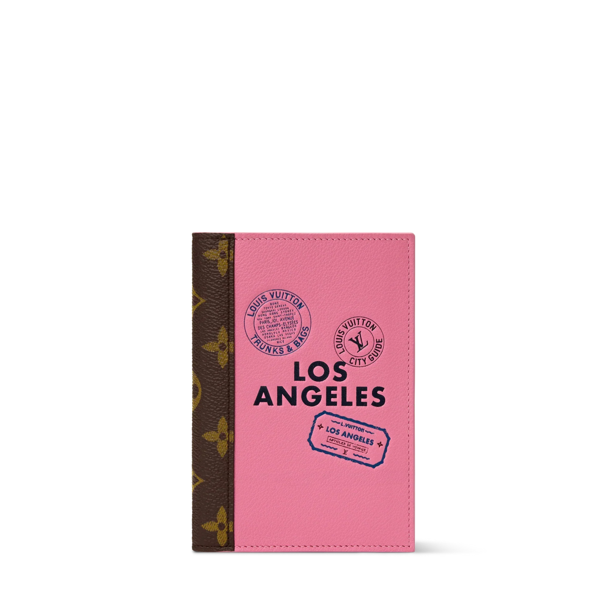 Women's Passport Cover City Guide Cowhide Leather Travel Wallet M29103