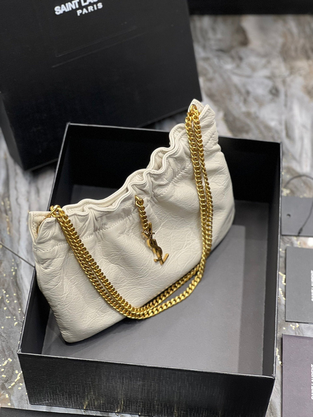Saint Laurent Paris Mini Bag With Gold Hardware 24cm – product image 3
