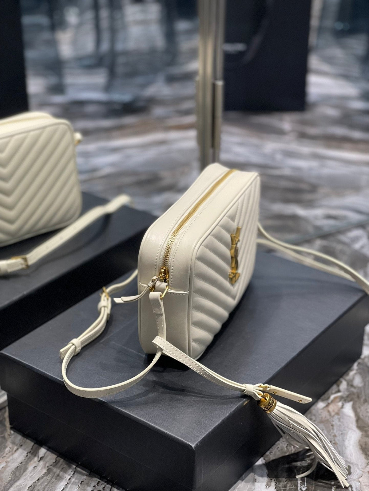Saint Laurent Lou Camera Bag With Gold Hardware 23cm – product image 3