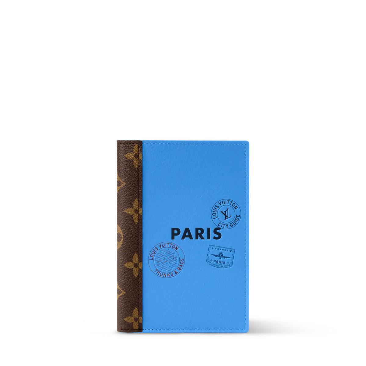 Women's Passport Cover City Guide Cowhide Leather Travel Wallet M29101