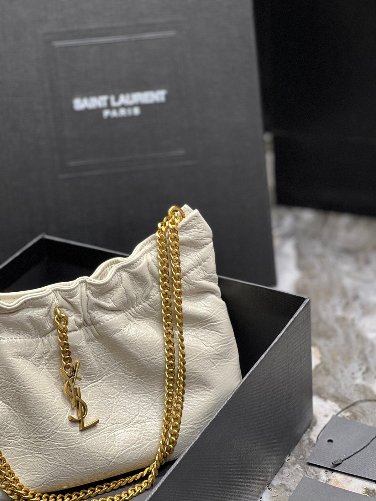 Saint Laurent Paris Mini Bag With Gold Hardware 24cm – product image 4