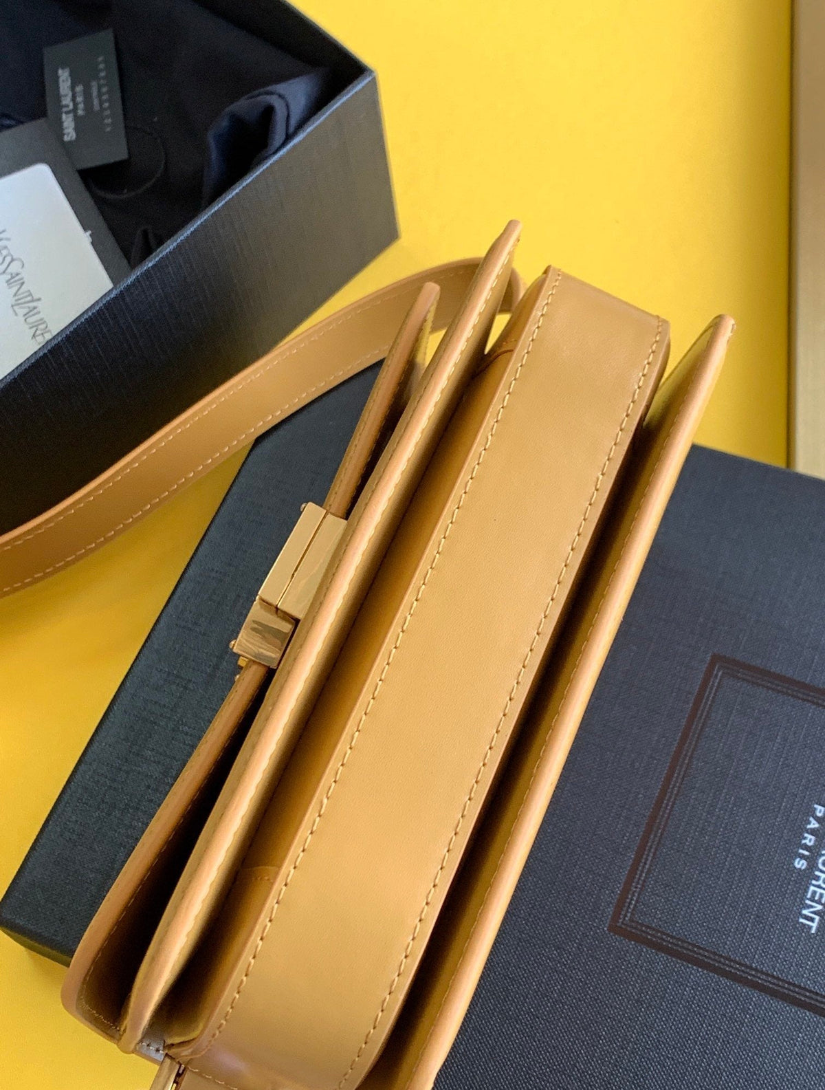 Saint Laurent Solferino Small Satchel With Gold Hardware 19cm – product image 4