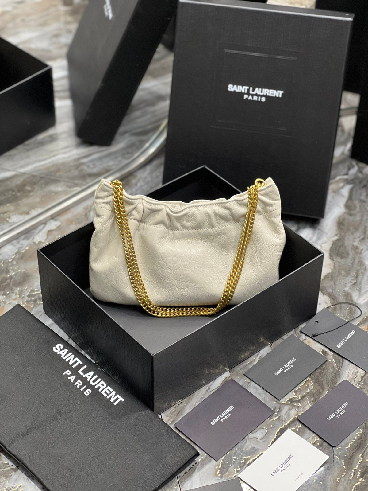 Saint Laurent Paris Mini Bag With Gold Hardware 24cm – product image 5