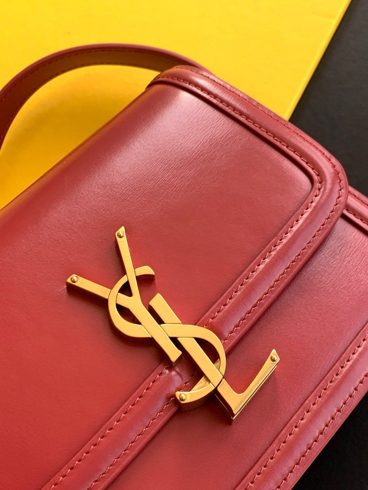 Saint Laurent Solferino Small Satchel With Gold Hardware 19cm – product image 5