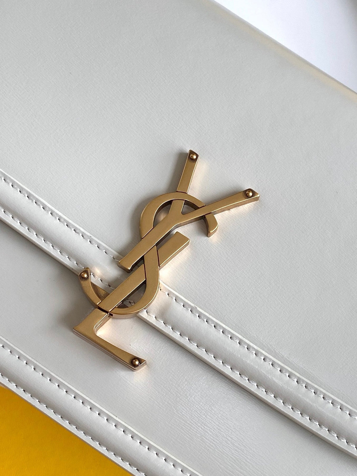 Solferino Medium Satchel With Gold Hardware 23cm