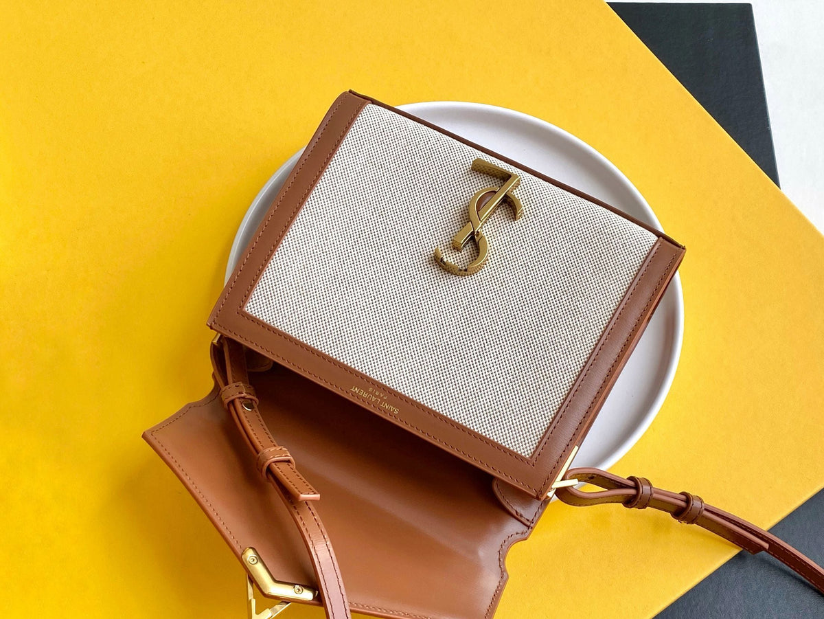 Saint Laurent Cassandra Mini Top Handle Bag With Gold Hardware 20cm – product image 6
