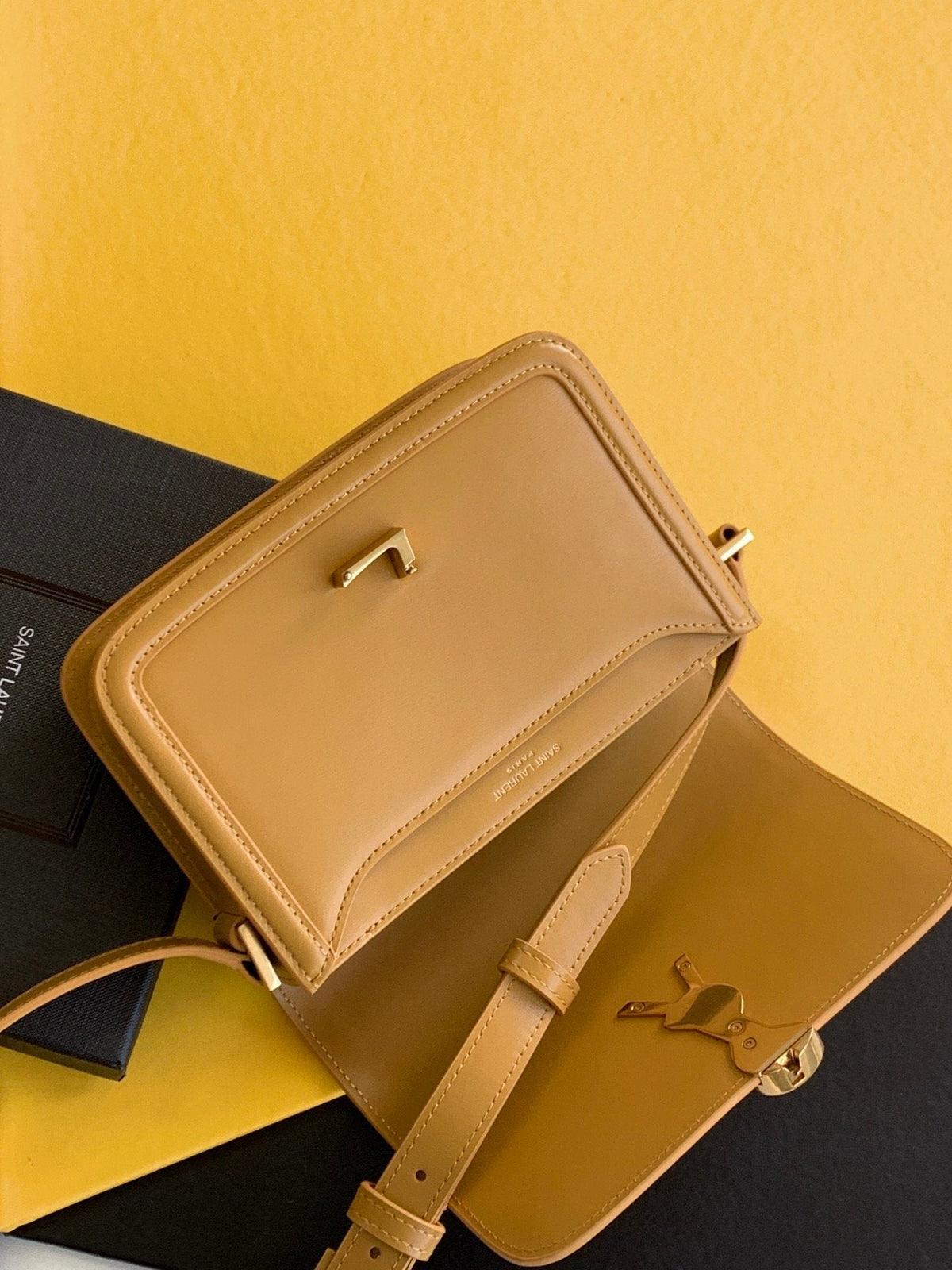 Saint Laurent Solferino Small Satchel With Gold Hardware 19cm – product image 6