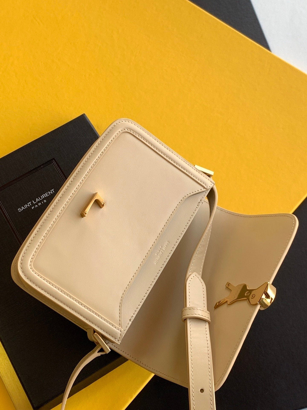Saint Laurent Solferino Small Satchel With Gold Hardware 19cm – product image 6