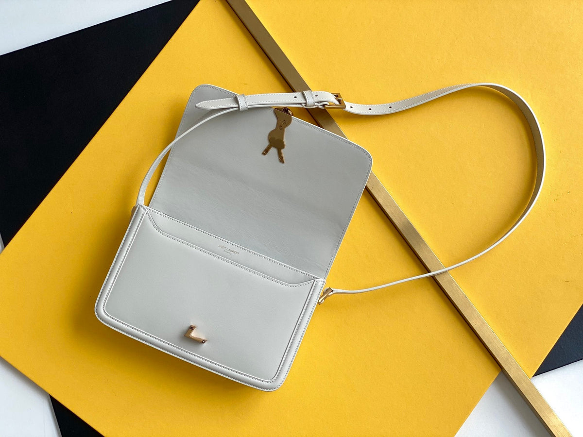Solferino Medium Satchel With Gold Hardware 23cm