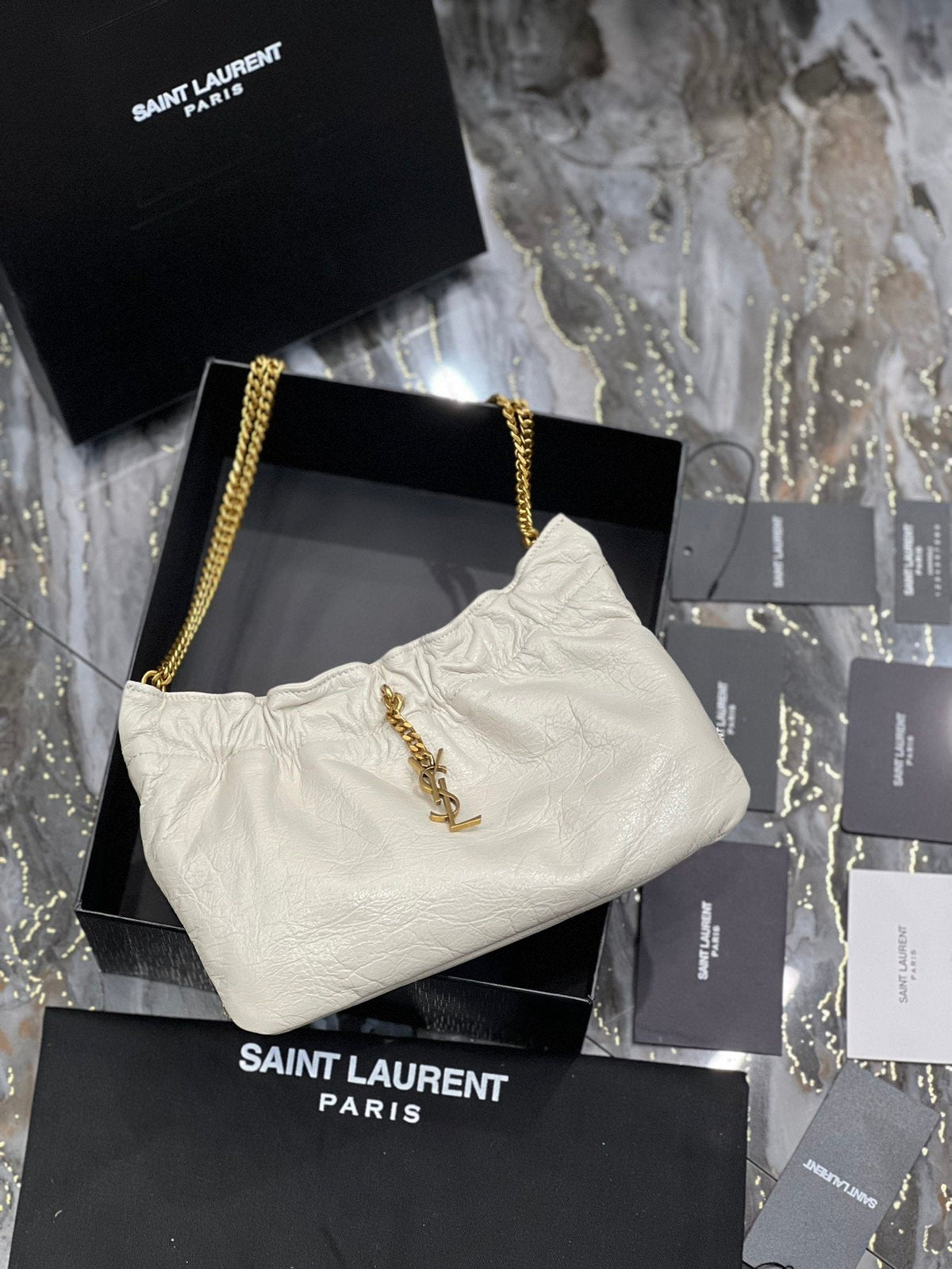 Saint Laurent Paris Mini Bag With Gold Hardware 24cm – product image 6