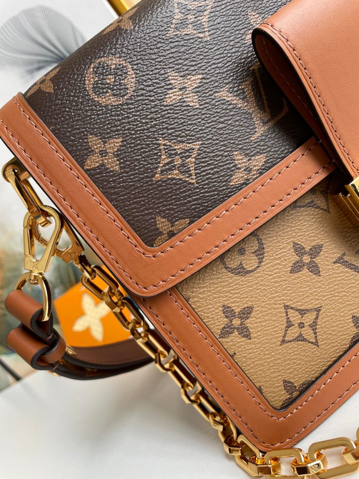Louis Vuitton Dauphine MM Monogram And Monogram Reverse Canvas By Nicolas Ghesquière For The Cruise Collection, Women’s…