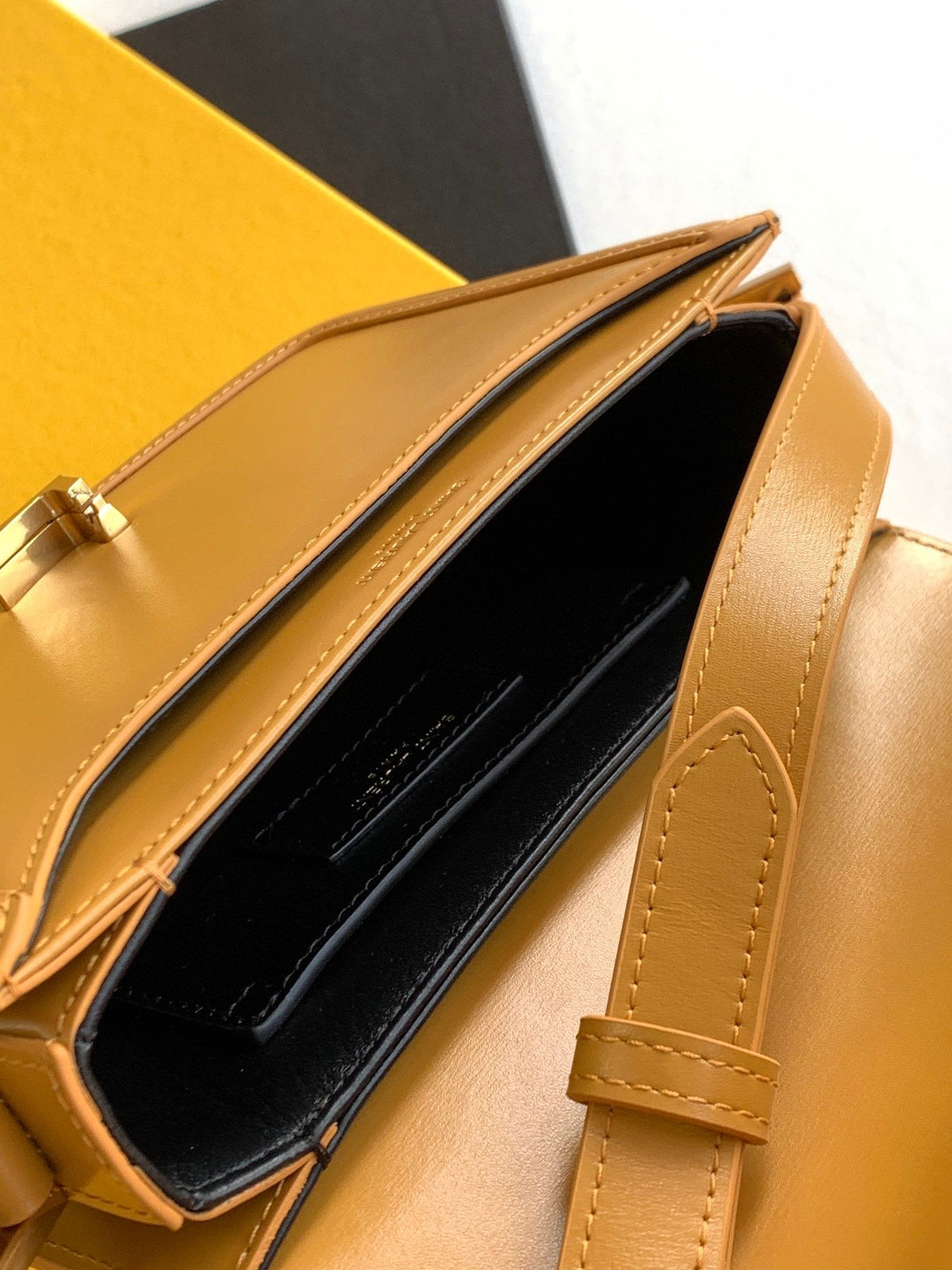Saint Laurent Solferino Small Satchel With Gold Hardware 19cm – product image 7