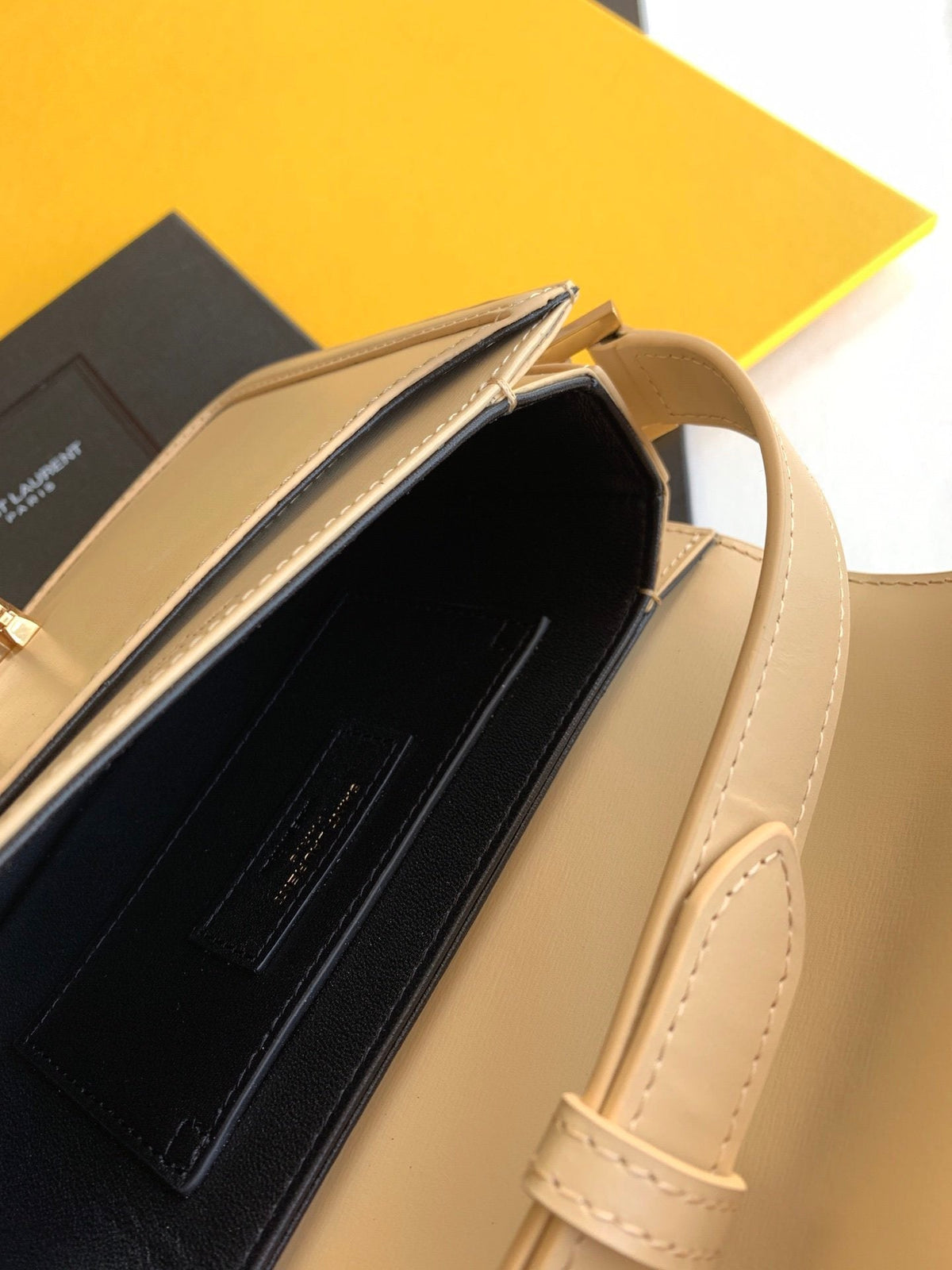 Saint Laurent Solferino Small Satchel With Gold Hardware 19cm – product image 7