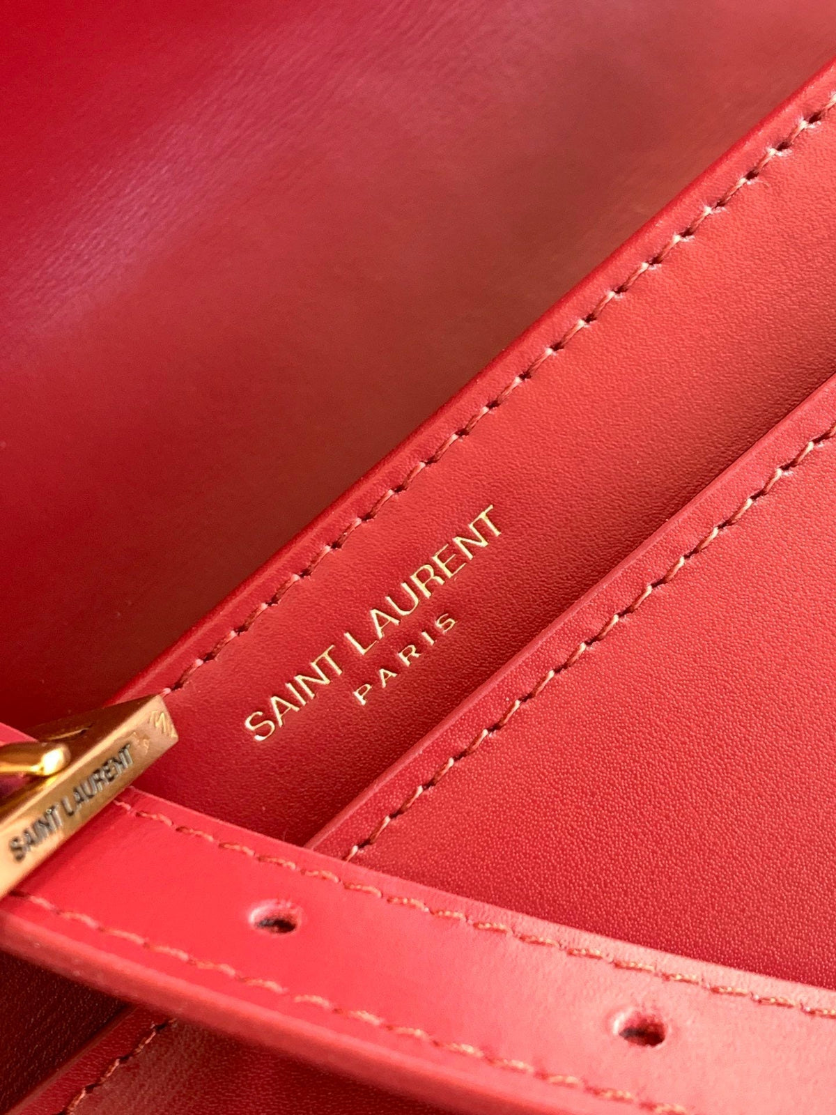 Saint Laurent Solferino Small Satchel With Gold Hardware 19cm – product image 8